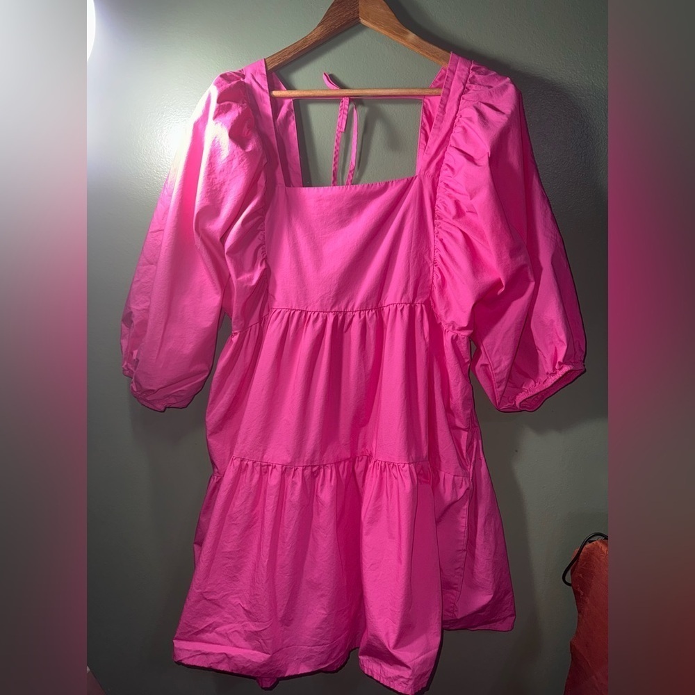 a new day Bright Pink Mini Dress - Picture 5 of 7